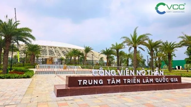 Trung tâm Triển lãm Quốc gia sắp ra mắt – Điểm đến triển lãm lớn nhất Đông Nam Á Công viên Nỏ Thần tại Trung Tâm Triển Lãm đang dần hoàn thiện