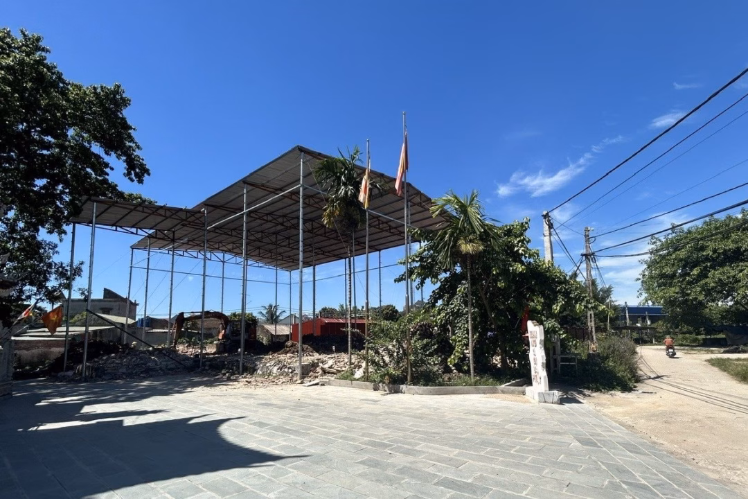 Tu bổ đình Đô Mỹ với 14,6 tỷ đồng để bảo tồn di sản lịch sử Không gian thoáng, rộng rãi để người dân sinh hoạt văn hóa, lễ hội truyền thống