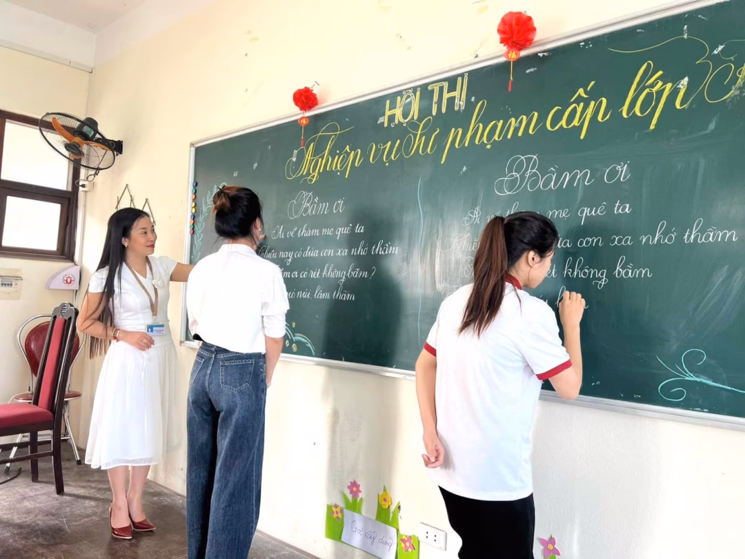 Bộ Giáo dục và Đào tạo quy định ngưỡng đầu vào sẽ tạo sự công bằng, minh bạch trong tuyển sinh các ngành đào tạo giáo viên, sức khoẻ. Ảnh: Trường Đại học Hùng Vương (Phú Thọ)