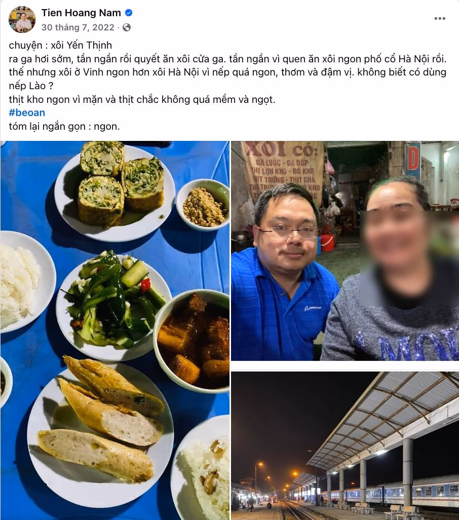 Hiếm ai như ông Hoàng Nam Tiến: Là sếp lớn nhưng có thú vui review ẩm thực, vừa thú vị vừa gần gũi- Ảnh 2.