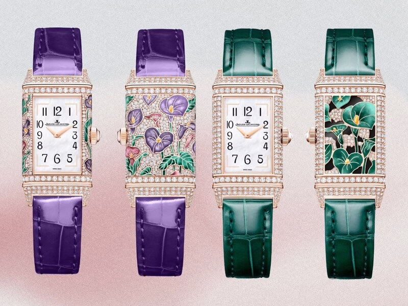 Đồng hồ Reverso One chìm trong sắc hoa giới hạn 10 chiếc