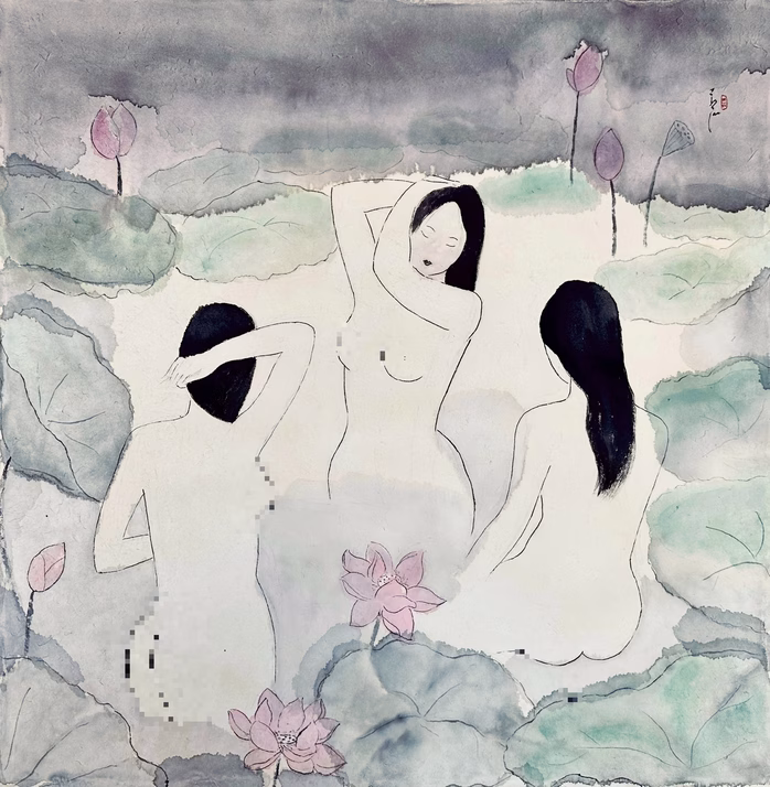 Những tác phẩm trong triển lãm Liên cảnh