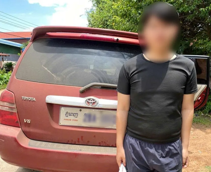 Em B được đưa về Việt Nam an toàn. Ảnh: P Hữu