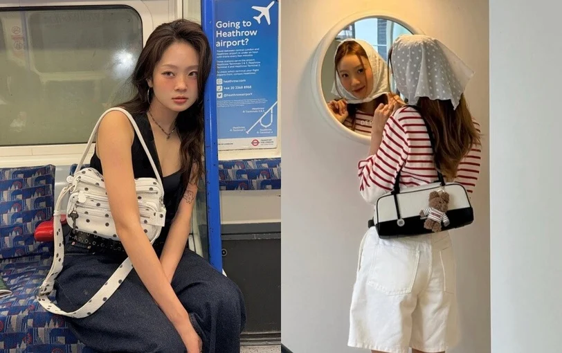 Xu hướng thời trang hè 2025 từ các fashionista Hàn Quốc: &quot;Làn sóng chấm bi retro&quot; quay trở lại! Ghi nhanh 5 gợi ý phối đồ cực xinh - Ảnh 14.