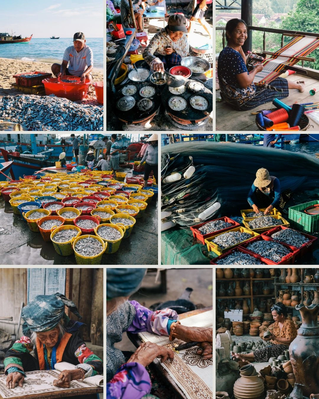 Những khoảnh khắc đẹp Hằng ghi lại trên hành trình