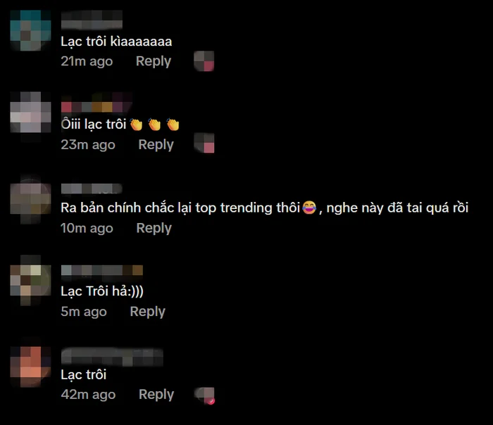 Khán giả thích thú khi ca khúc Lạc trôi được mang lên sàn đấu quốc tế. (Ảnh: Chụp màn hình)