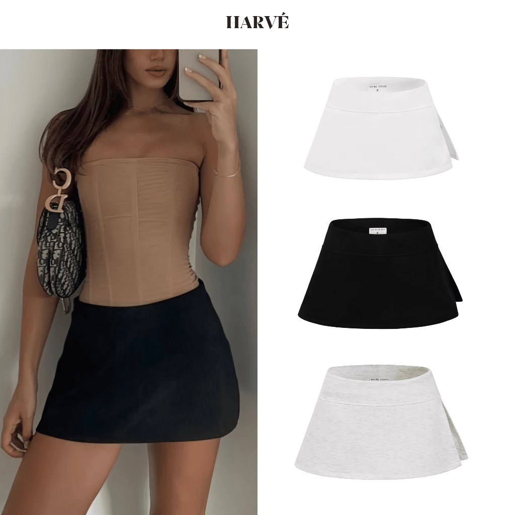 Chân váy chữ A cạp trễ – bí quyết giúp phái nữ tự tin bẻ hẳn lối đi trong phong cách上班 thời trang