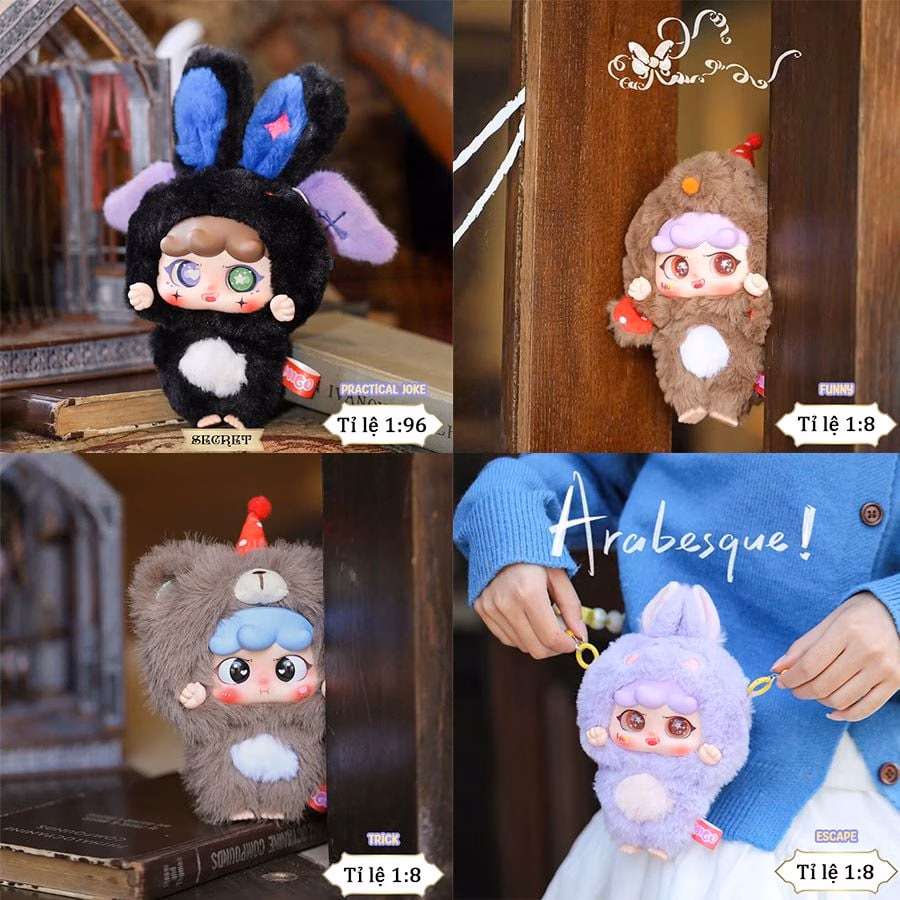 Móc khóa Mascot Thỏ Abbit imoo – Tại sao lại là món quà không thể thiếu cho hội bạn thân?