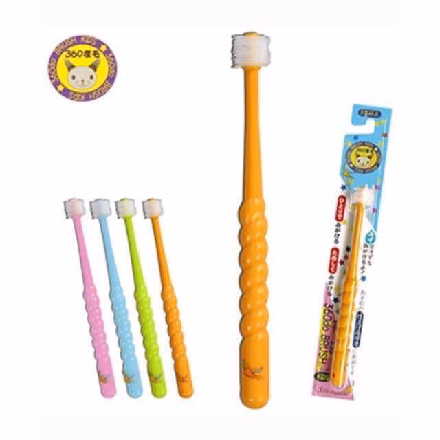 Mẹ đã biết cách chọn bàn chải đánh răng xoay 360 độ cho bé để không bị đau răng và viêm nướu?