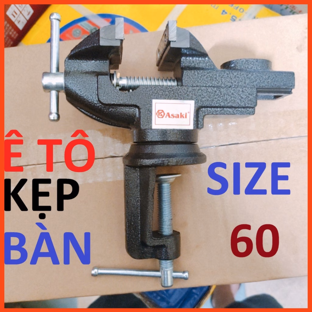 Ê tô kẹp bàn mini – Lựa chọn thông minh cho mọi dự án gia công cơ khí nhỏ