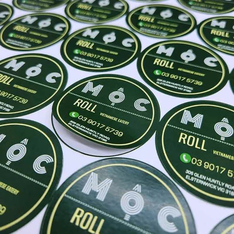 Làm thế nào để dán tem nhãn sticker decal giấy không bị bong tróc sau vài ngày?