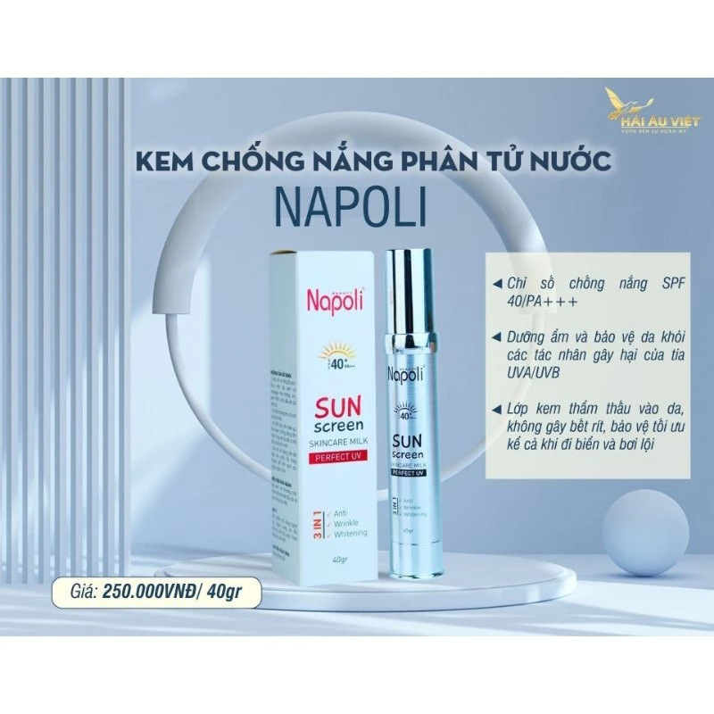 Khi dùng kem chống nắng phân tử nước, bạn có biết sai lầm mà nhiều người thường mắc phải?