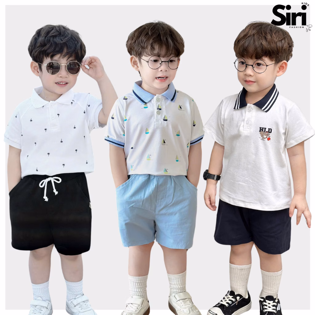 Làm thế nào để chọn bộ quần áo hè cho bé trai không khiến con bạn quấy khóc vì nóng?