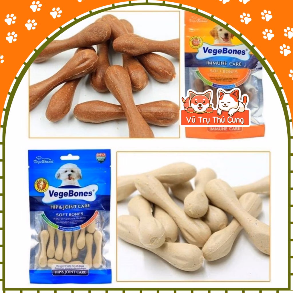 Làm thế nào xương gặm mềm cho chó Vegebones giúp sạch răng và thơm miệng cho cún của bạn?