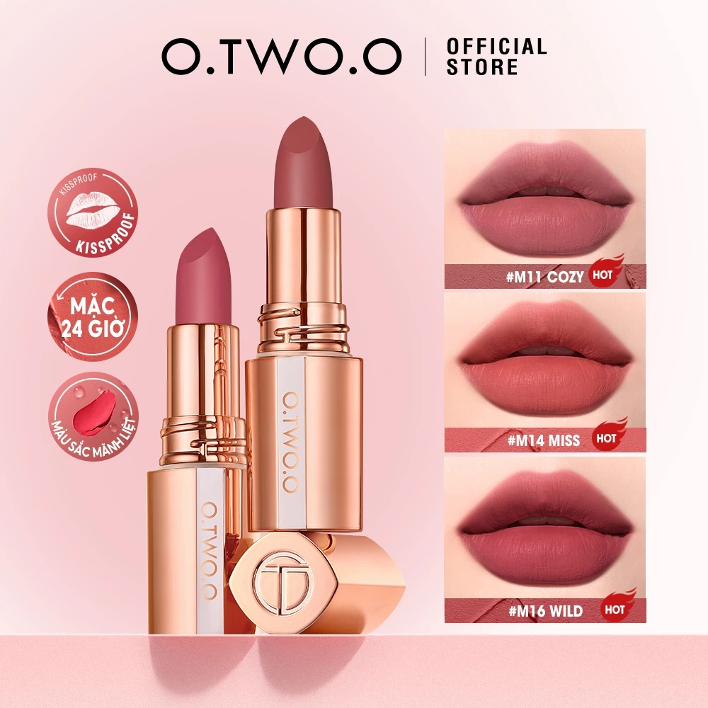 Son lì có thật sự lâu trôi như quảng cáo? Tôi đã thử Thỏi son lì O.TWO.O và đây là điều tôi phát hiện