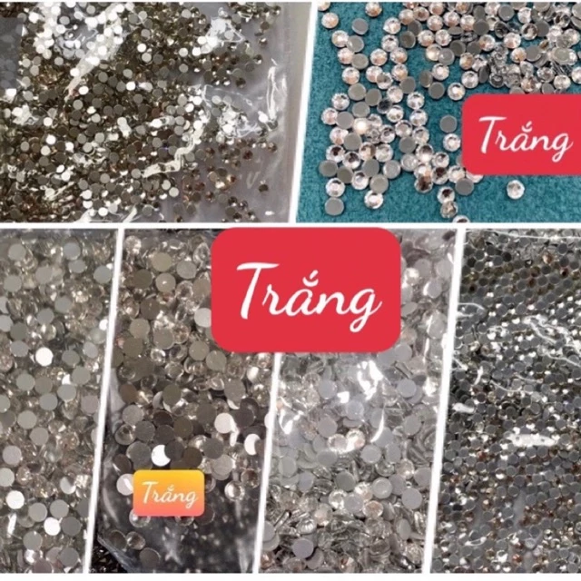 Tôi đã từng lãng phí đá nail vì không biết điều này – Bí quyết sử dụng đá nail màu trắng để trang trí móng tay hiệu quả