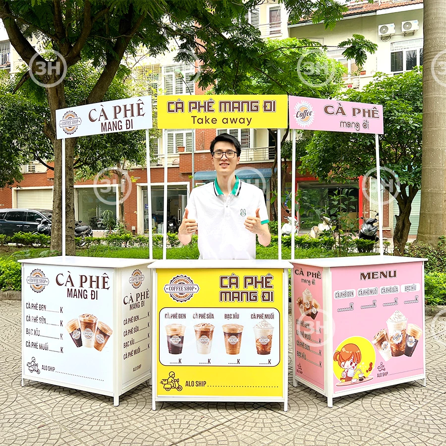 Làm thế nào để chọn quầy cà phê gấp gọn phù hợp cho quán của bạn mà không lãng phí tiền bạc?