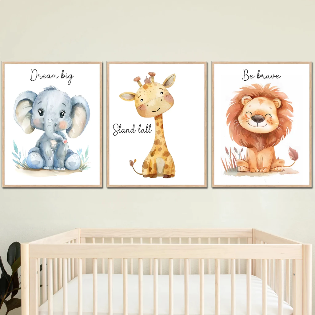 Làm thế nào để chọn tranh treo tường phòng trẻ em phù hợp mà không làm rối mắt bé?