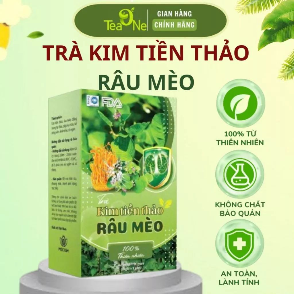 Tôi đã uống Trà Kim Tiền Thảo Râu Mèo để giảm sỏi thận và đây là điều tôi không ngờ tới