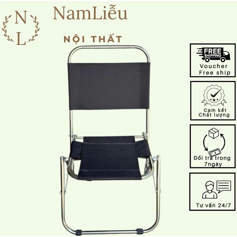 Ghế Xếp Gấp Inox Vải Dù – Mua Đúng Còn Kèn Cặp, Rẻ Không Chắc Đã Dùng Được Lâu