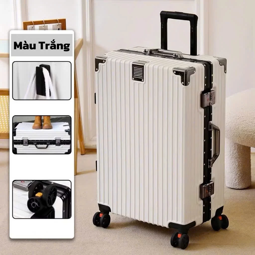 Làm thế nào để chọn vali nhôm size lớn cho chuyến đi mà không lo bị vỡ khi va đập?