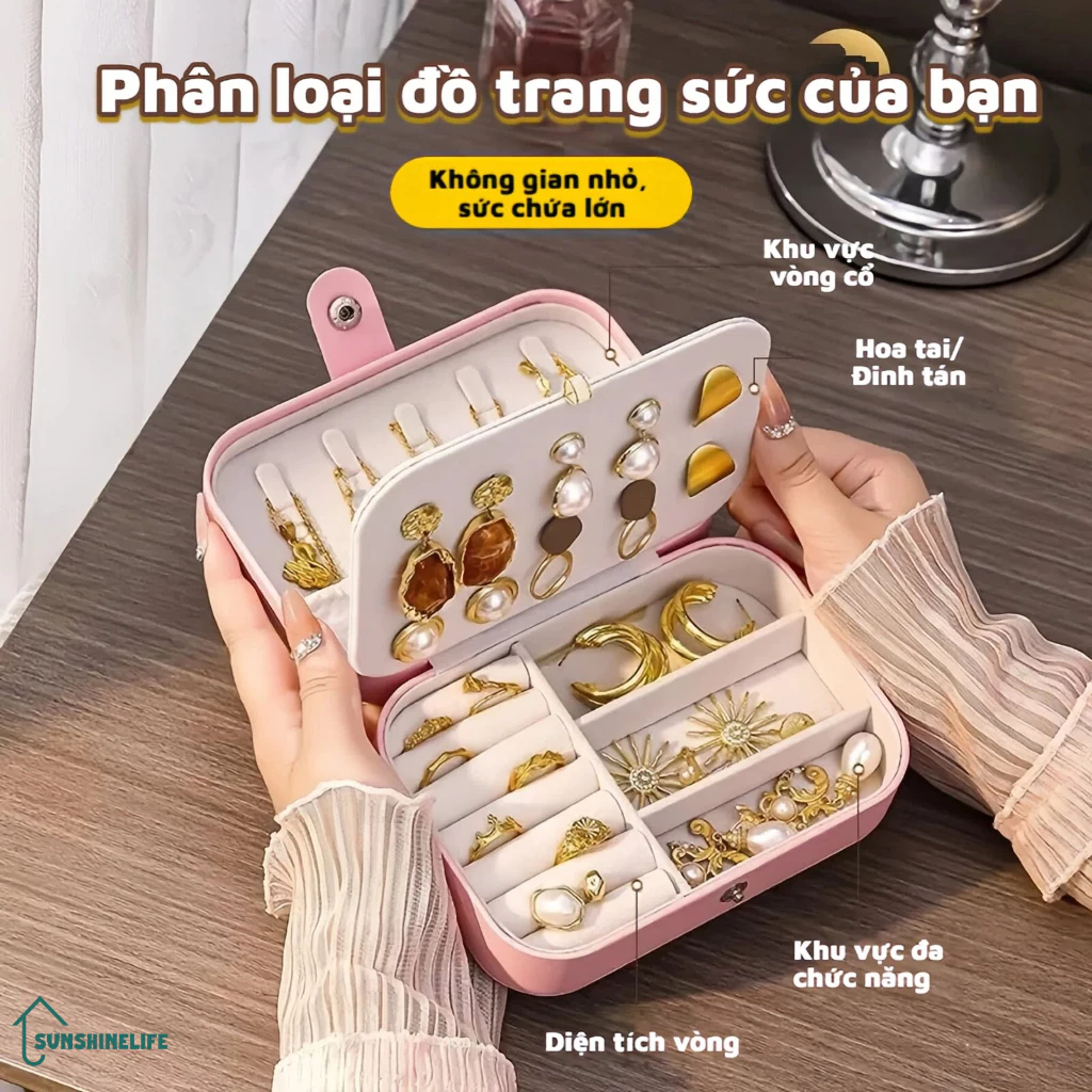 Làm thế nào để không mất tích trang sức khi đi du lịch và bí quyết chọn hộp đồ trang sức di động phù hợp