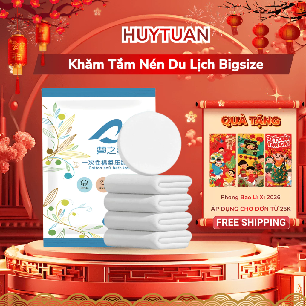 Tại sao khăn tắm nén lại là cứu cánh cho chuyến du lịch của bạn?