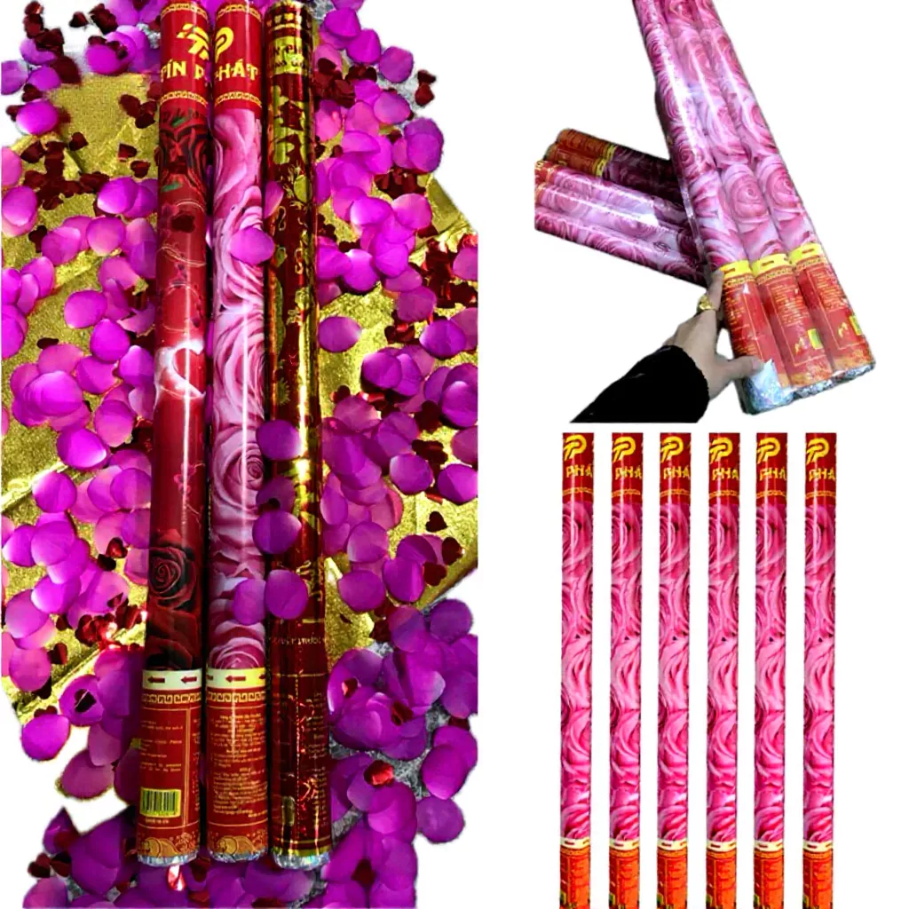 Làm thế nào để chọn ống Phụt Giấy Hoa Hồng phù hợp cho bữa tiệc Valentine mà không làm lãng phí giấy hoa hồng