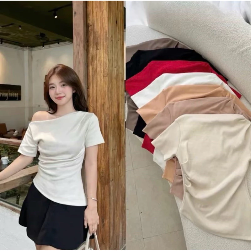 Áo thun bẹt vai bigsize cho người mũm mĩm: Lỡ mua sai size thì phải làm sao?