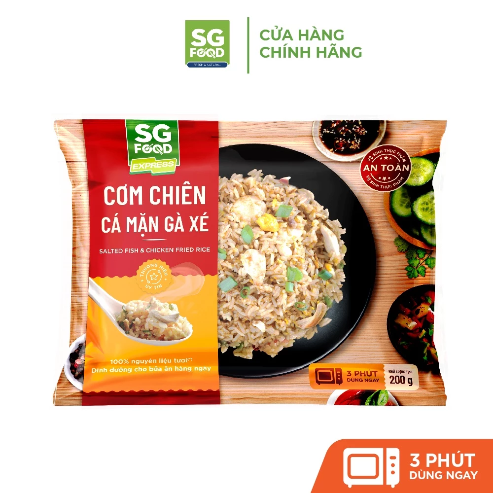 Làm sao để cơm chiên đóng hộp không bị khô cứng và mất ngon?