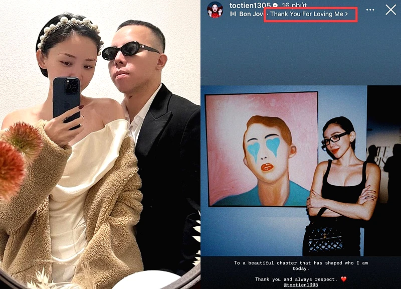 Tóc Tiên chia sẻ bài hát cảm ơn Touliver sau ly hôn: Tình cảm và sự tôn trọng