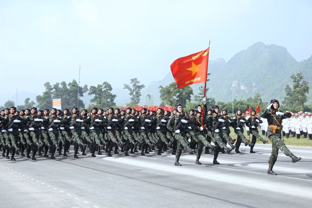 43 khối đội diễu binh trong ngày Quốc khánh 2/9