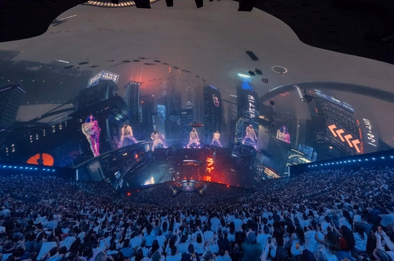 Backstreet Boys bùng nổ trên sân khấu The Sphere Las Vegas