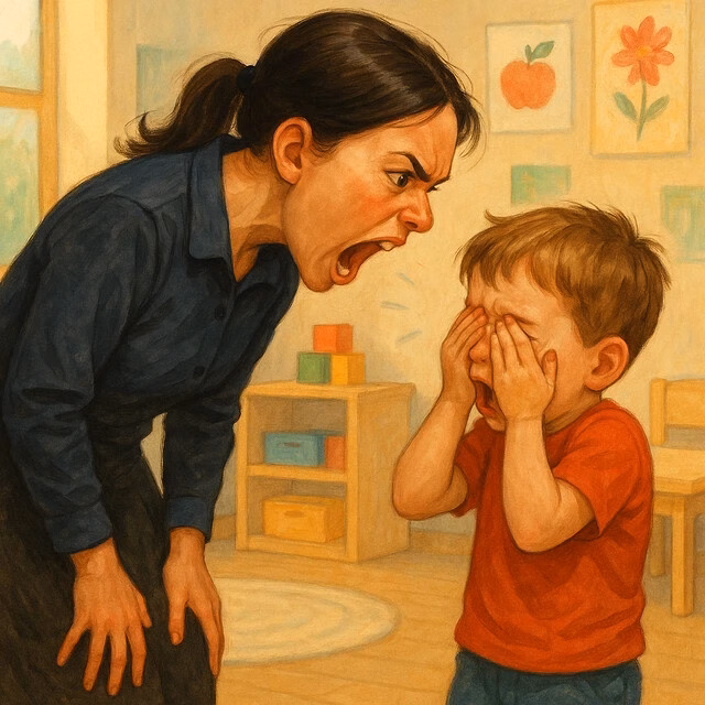 Bảo mẫu hành hung trẻ, nhà trường xử lý sao?