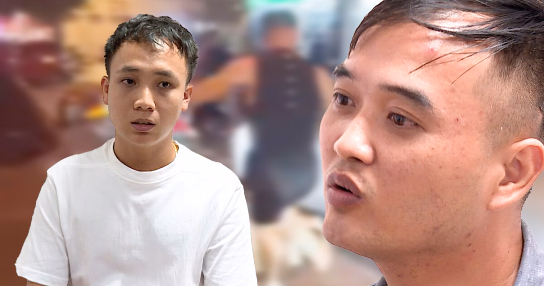 Bắt khẩn cấp tài xế đánh người không nhường đường và người quay clip