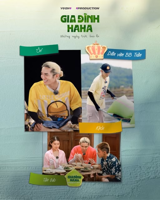 BB Trần và Bùi Lan Hương lên sóng Gia đình Haha tập 3 BB Trần hứa hẹn mang đến nhiều câu chuyện thú vị cho Gia đình Haha