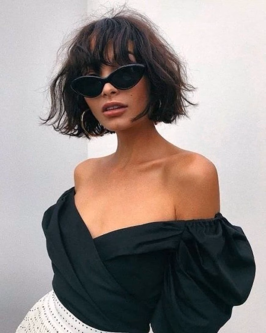 Cắt kiểu Pháp – kiểu tóc ngắn thời trang và dễ chăm sóc Image: @ hairloftstudio