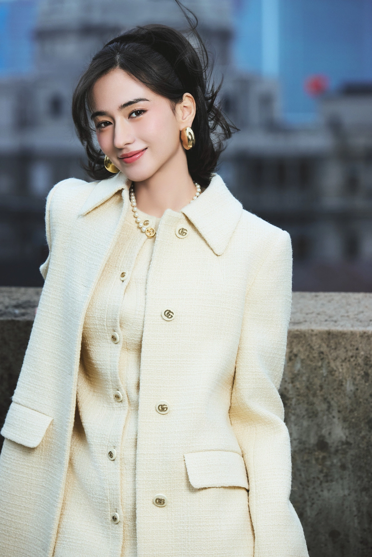 Người đẹp làm mẫu cho thiết kế của Gucci.