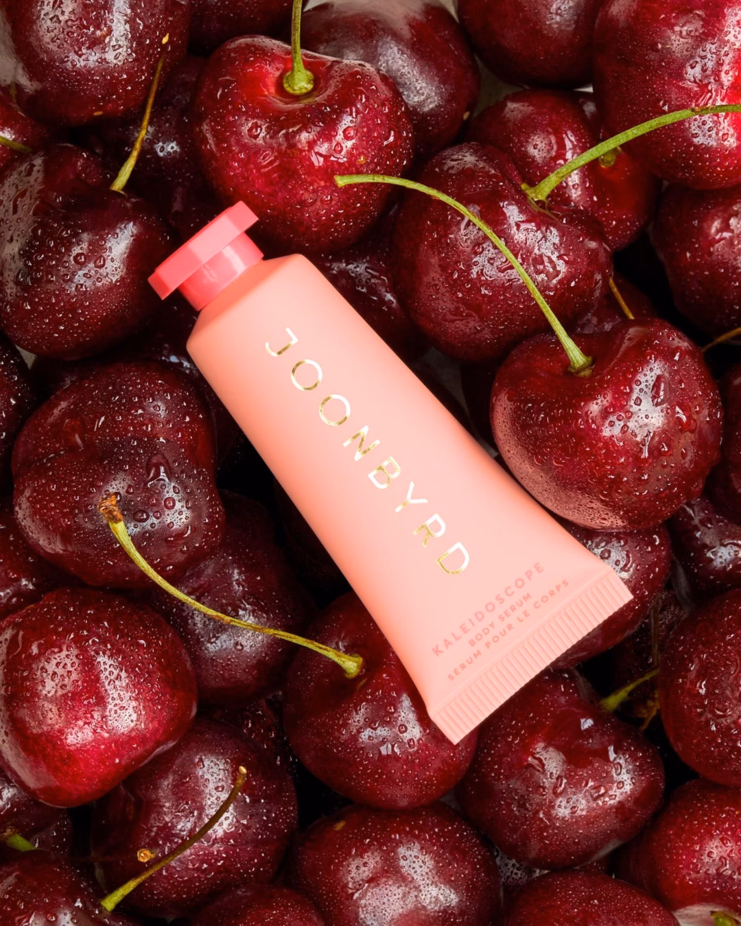 Joonbyrd – Thương hiệu chăm sóc da cao cấp vừa ra mắt tại Việt Nam Kaleidoscope, Joonbyrd's most recently launched body serum, smells like a cherry pie topped with pink peonies
