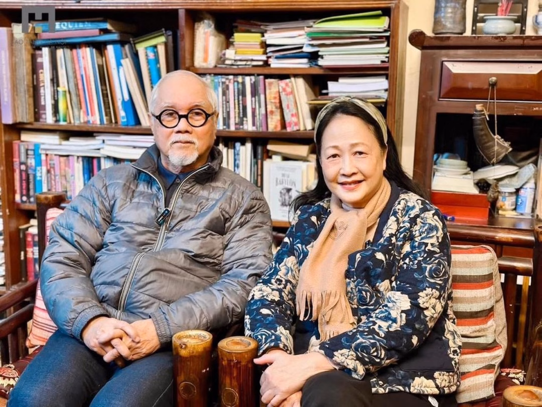 Kỷ niệm nửa thế kỷ “Chuyện giờ mới kể”: Những diễn viên gắn bó qua thời gian NSND Như Quỳnh và ông xã Ảnh: Bảo tàng Hà Nội).
