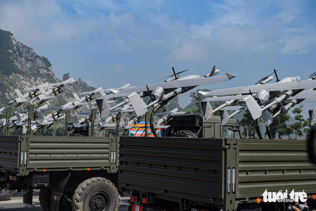 Các loại UAV do Việt Nam thiết kế, sản xuất - Ảnh: NAM TRẦN