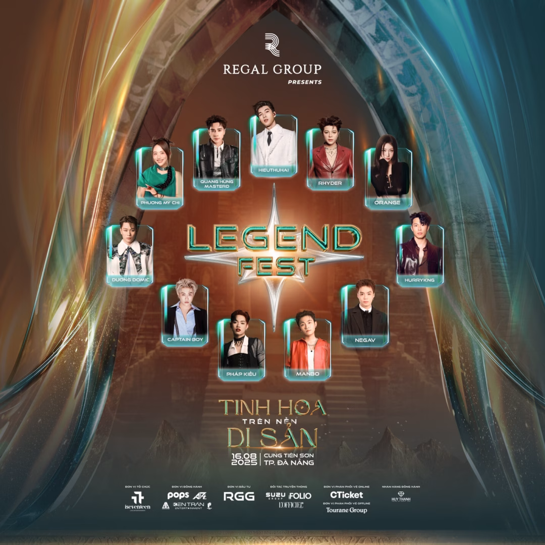 Legend Fest 2025: Tinh hoa trên nền di sản trở lại Đà Nẵng