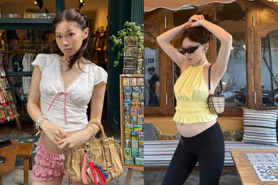 Ly Phạm khoe bụng bầu vẫn cực ‘slay’