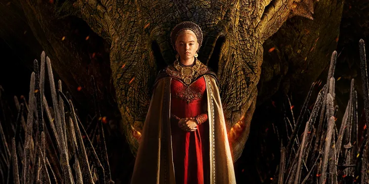 Milly Alcock trong phim House of the Dragon (Ảnh: HBO)