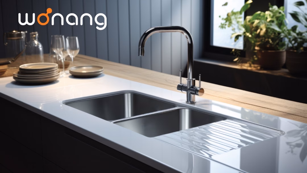Chậu rửa Wonang Made in Korea - Bừng sáng chất Hàn trong không gian bếp Việt