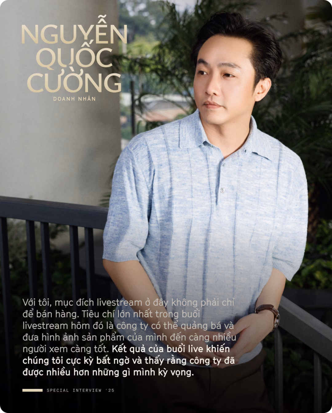 Doanh nhân Nguyễn Quốc Cường livestream TikTok bán nhà: Lao động chính đáng nên được tuyên dương thay vì lo bị nhìn khác đi- Ảnh 2.