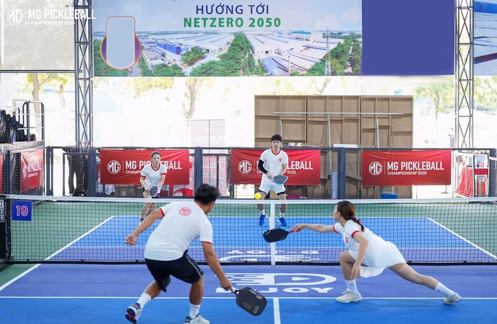 80 vận động viên tranh tài tại MG Pickleball Championship 2025 khu vực miền Nam