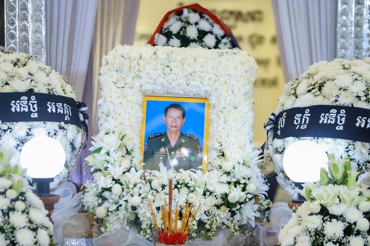 Campuchiaจัด lễ tang cấp nhà nước tưởng niệm thiếu tướng Duong Samneang