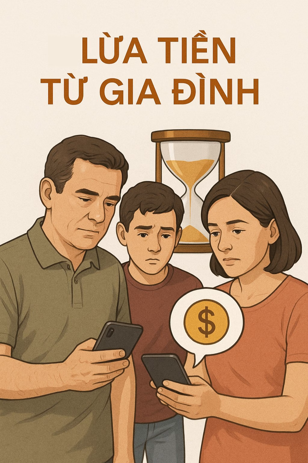Giai đoạn 1: Mạo danh cơ quan công quyền để tạo áp lực