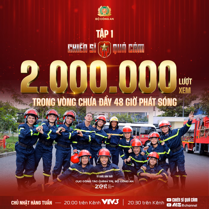 Chiến Sĩ Quả Cảm gây sốt khán giả với thành tích vượt trội Những con số quá ấn tượng của Chiến sĩ quả cảm